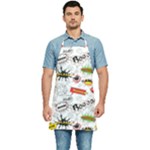 Pattern Seamless Texture Cartoon Kitchen Apron