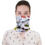 Pattern Seamless Texture Cartoon Face Covering Bandana (Adult)