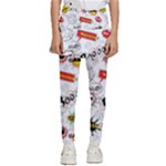 Pattern Seamless Texture Cartoon Kids  Skirted Pants