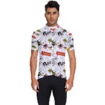 Pattern Seamless Texture Cartoon Men s Short Sleeve Cycling Jersey