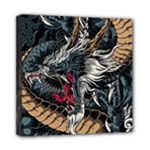 Dragon Snake Legend Japanese Mythology Mini Canvas 8  x 8  (Stretched)