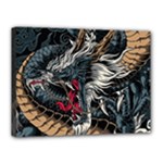 Dragon Snake Legend Japanese Mythology Canvas 16  x 12  (Stretched)