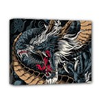 Dragon Snake Legend Japanese Mythology Deluxe Canvas 14  x 11  (Stretched)