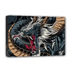 Dragon Snake Legend Japanese Mythology Deluxe Canvas 18  x 12  (Stretched)