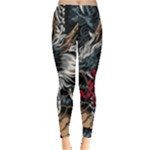 Dragon Snake Legend Japanese Mythology Everyday Leggings 