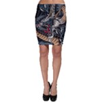 Dragon Snake Legend Japanese Mythology Bodycon Skirt