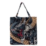 Dragon Snake Legend Japanese Mythology Grocery Tote Bag