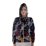 Dragon Snake Legend Japanese Mythology Women s Hooded Windbreaker