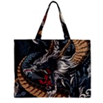 Dragon Snake Legend Japanese Mythology Zipper Mini Tote Bag