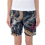 Dragon Snake Legend Japanese Mythology Women s Basketball Shorts