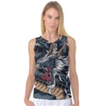 Dragon Snake Legend Japanese Mythology Women s Basketball Tank Top