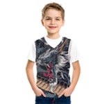 Dragon Snake Legend Japanese Mythology Kids  Basketball Tank Top