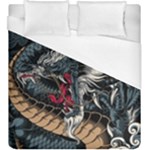 Dragon Snake Legend Japanese Mythology Duvet Cover (King Size)