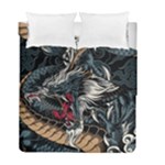 Dragon Snake Legend Japanese Mythology Duvet Cover Double Side (Full/ Double Size)