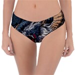 Dragon Snake Legend Japanese Mythology Reversible Classic Bikini Bottoms