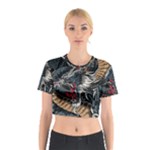 Dragon Snake Legend Japanese Mythology Cotton Crop Top