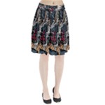 Dragon Snake Legend Japanese Mythology Pleated Skirt