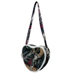 Dragon Snake Legend Japanese Mythology Heart Shoulder Bag