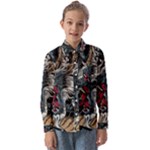 Dragon Snake Legend Japanese Mythology Kids  Long Sleeve Shirt