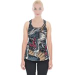 Dragon Snake Legend Japanese Mythology Piece Up Tank Top