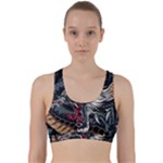 Dragon Snake Legend Japanese Mythology Back Weave Sports Bra