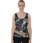 Dragon Snake Legend Japanese Mythology Velvet Tank Top