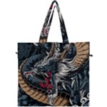 Dragon Snake Legend Japanese Mythology Canvas Travel Bag