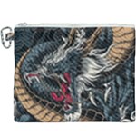 Dragon Snake Legend Japanese Mythology Canvas Cosmetic Bag (XXXL)