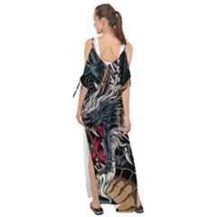 Maxi Chiffon Cover Up Dress 