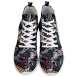 Dragon Snake Legend Japanese Mythology Men s Lightweight High Top Sneakers