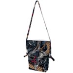 Dragon Snake Legend Japanese Mythology Folding Shoulder Bag