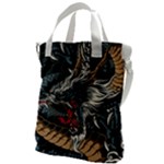 Dragon Snake Legend Japanese Mythology Canvas Messenger Bag