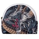 Dragon Snake Legend Japanese Mythology Horseshoe Style Canvas Pouch