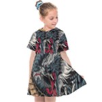 Dragon Snake Legend Japanese Mythology Kids  Sailor Dress