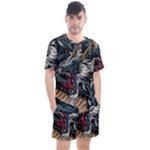 Dragon Snake Legend Japanese Mythology Men s Mesh T-Shirt and Shorts Set