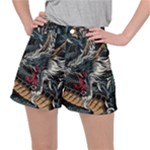 Dragon Snake Legend Japanese Mythology Women s Ripstop Shorts