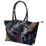 Dragon Snake Legend Japanese Mythology Canvas Shoulder Bag