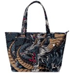 Dragon Snake Legend Japanese Mythology Back Pocket Shoulder Bag 