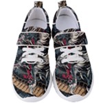 Dragon Snake Legend Japanese Mythology Women s Velcro Strap Shoes