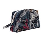 Dragon Snake Legend Japanese Mythology Wristlet Pouch Bag (Medium)