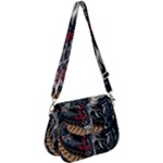 Dragon Snake Legend Japanese Mythology Saddle Handbag