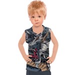 Dragon Snake Legend Japanese Mythology Kids  Sport Tank Top