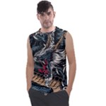 Dragon Snake Legend Japanese Mythology Men s Regular Tank Top