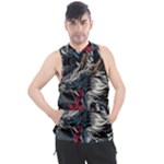 Dragon Snake Legend Japanese Mythology Men s Sleeveless Hoodie