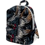 Dragon Snake Legend Japanese Mythology Zip Up Backpack