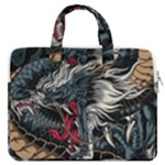 Dragon Snake Legend Japanese Mythology MacBook Pro 13  Double Pocket Laptop Bag