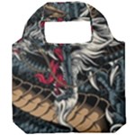 Dragon Snake Legend Japanese Mythology Foldable Grocery Recycle Bag