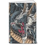 Dragon Snake Legend Japanese Mythology 8  x 10  Hardcover Notebook