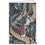 Dragon Snake Legend Japanese Mythology 8  x 10  Softcover Notebook