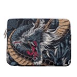 Dragon Snake Legend Japanese Mythology 14  Vertical Laptop Sleeve Case With Pocket